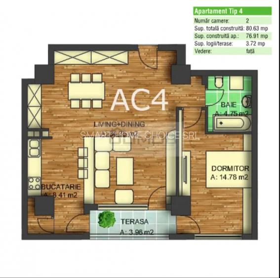 Apartament 2cam. Belvedere Park Zona Baba Novac Vis-a-vis Parc Al. Ioan Cuza/IOR - 9