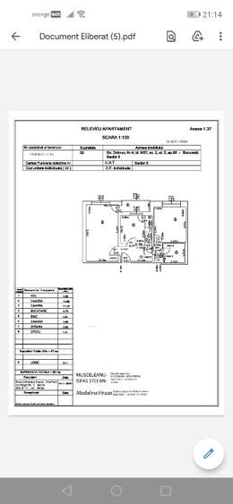 Apartament 2 camere – decomandat – Sector 5, Str. Dobrun nr. 4 - 11