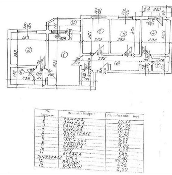 Vanzare Apartament  4. Camere Calea Mosilor La Cheie - 7