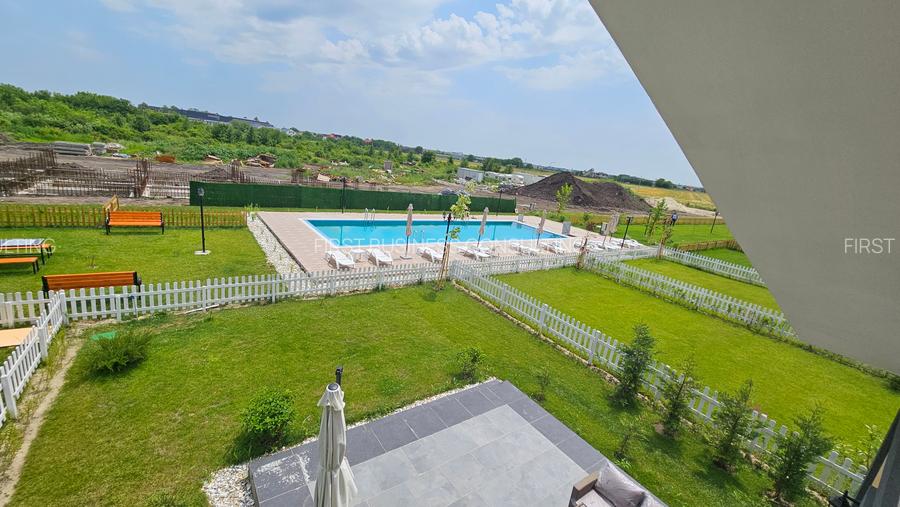 VILE P+M, 5 camere+Teren 300 mp.zona Otopeni, COMPLEX CU PISCINA-COMISION 0% - 26