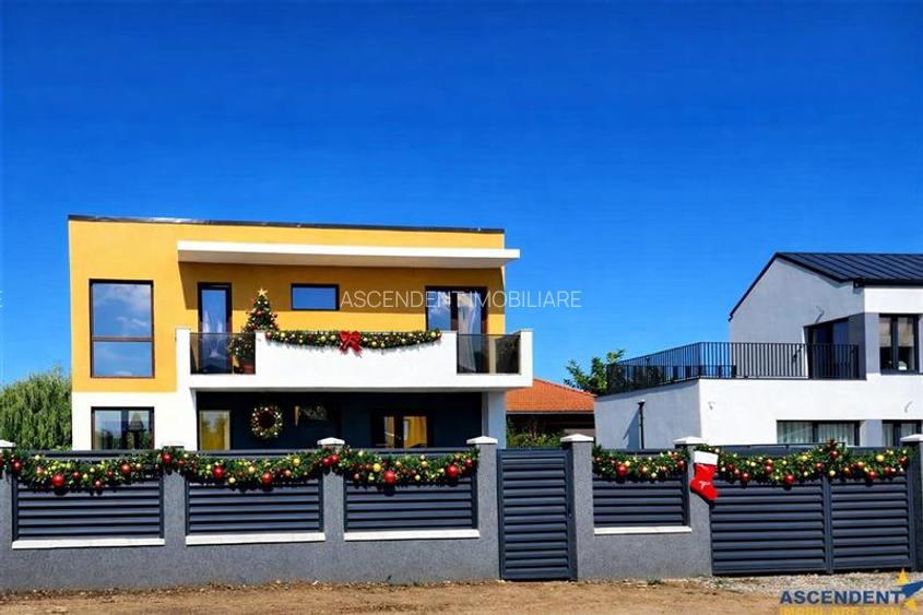 Vila P+E, 5 camere,3 bai,teren 418 mp,finisaje top, intabulata, toate utilitatil - 2