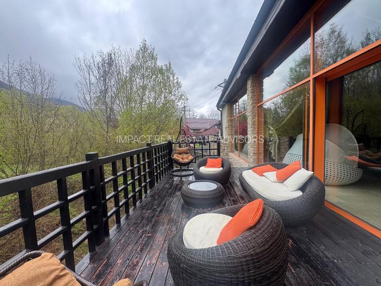 Pensiune deosebită în Bran || priveliște panoramică, facilitati premium - 32
