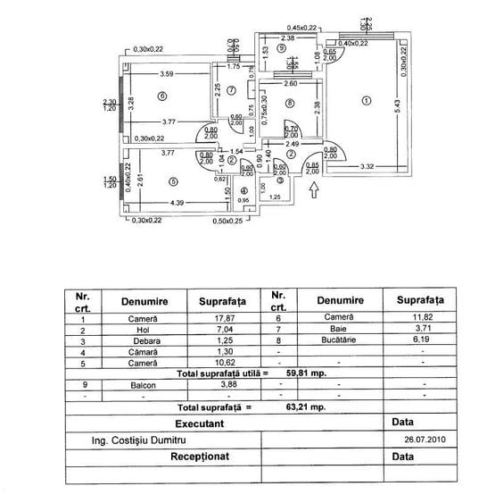 3 Cam Militari–Lujerului-Metrou-Parc Tudor Vladimirescu - De renovat - 1
