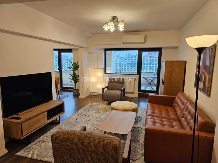 Duplex luxos 3 camere, 130 mp, complet mobilat pretabil birou - 12