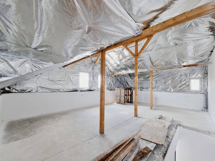 vila 3camere,mansarda 40mp,700m de sos alexandriei - 4