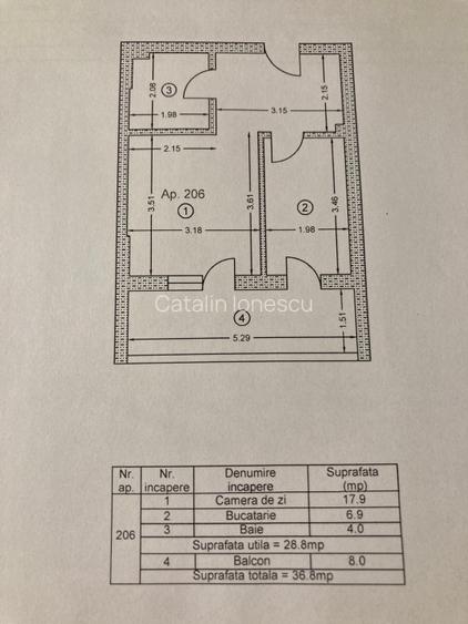 Garsoniera moderna 2/4 cu lift si parcare inclusa - 5