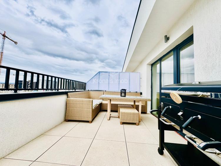 Apartament tip studio, cu terasa, functional rbnb, Tractorul - 9