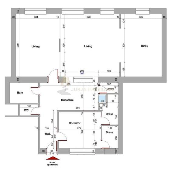 APARTAMENT 3 CAMERE 118 MP ZONA DOROBANTILOR - 19