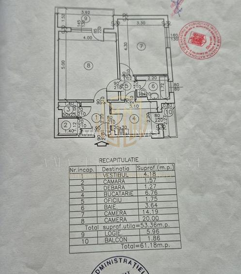 2 camere 62 mp Basarabia Metrou Costin Georgian - 16