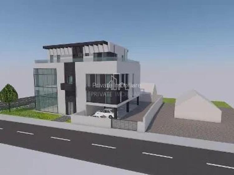 Teren 720 Mp De Vanzare Cu Proiect Autorizat Spatiu Com,,Str Gh. Doja - 8