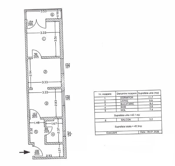 GAVANA 3 | Apartament 2 camere – imobil mic, doar 6 locuințe - 1