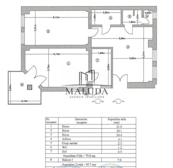 Spatiu comercial 5  pe Frații Golești - 8