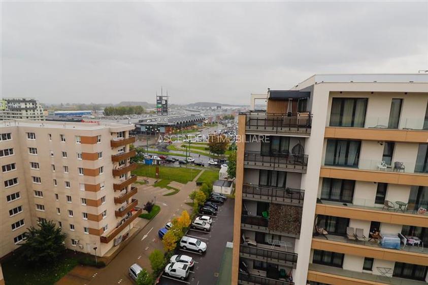 Penthouse Qualis Tractorul Brasov,terasa panoramica,3 balcoane,ales echipat - 31