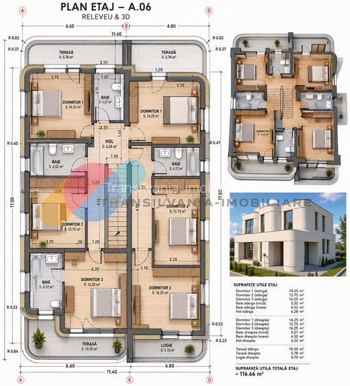 Duplex 150mp cu panoramă superbă, Voroneț - 6