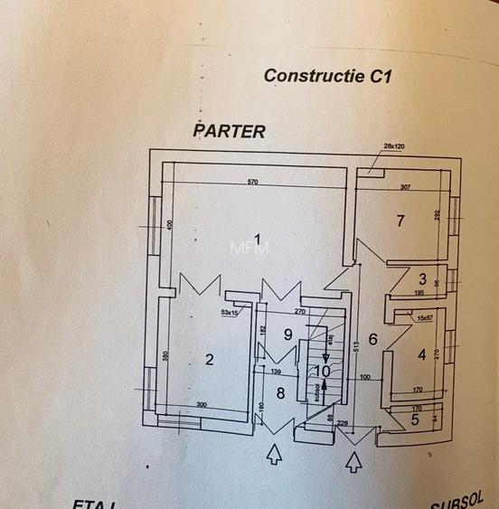D+P+1+Pod(5m inaltime), teren 315 m,  garaj 35 mp.Sos Iancului stradal - 12