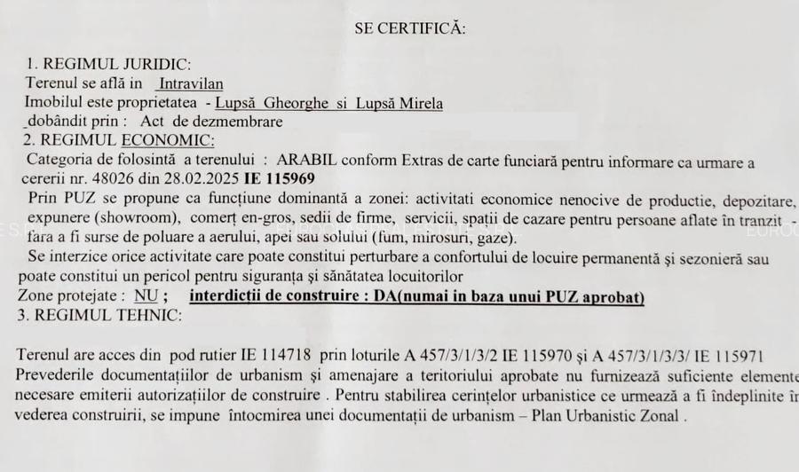 Exclusiv!Teren intravilan industrial - 141.210 mp - Agigea - 40 euro/mp (Cod E8) - 11