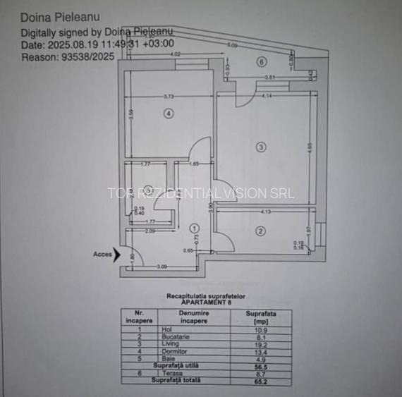 2 CAM. DECOMANDAT/ CENTRALA/ INCALZIRE IN PARDOSEALA - 10