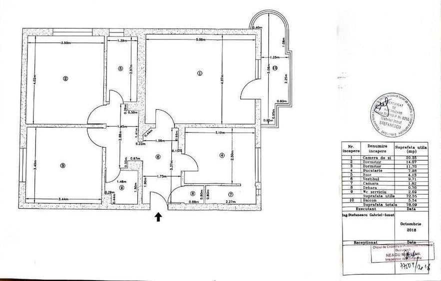 Rond Alba Iulia - 3 Camere Decomandat 78 mp Bloc 1989 Renovat Lux - 1