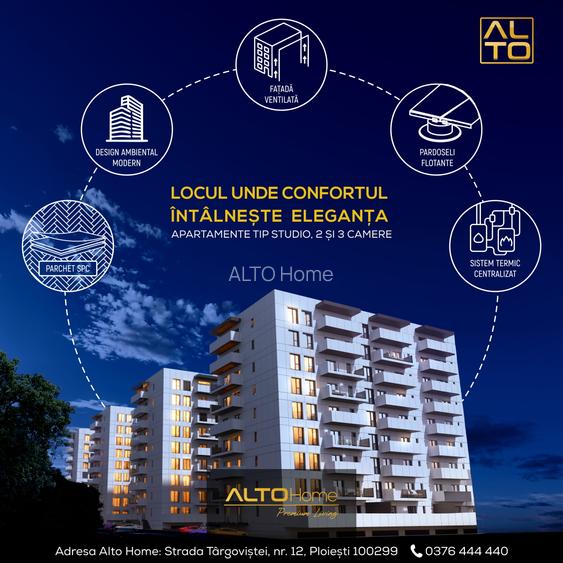 ALTO Home - Apartament cu doua camere - Direct Dezvoltator - 10