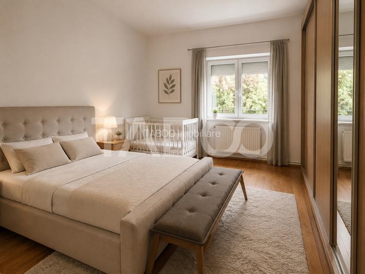 Apartament la casa de vanzare 2 camere - curte comuna cu 3 vecini - 4