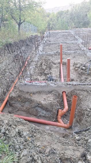 Vand teren,fundatie,fier stalpi - 6