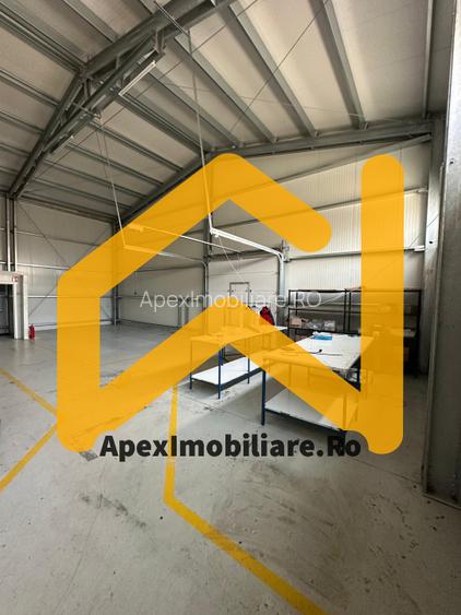Hala Industrială Vest Ploiești 550 mp + Birouri | Parcare 20 auto | Acces TIR | - 13