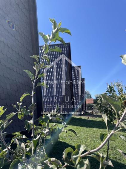 De vanzare 4 cabanute de tip A-frame in Sibiu, teren 829 mp sat Tocile - 9