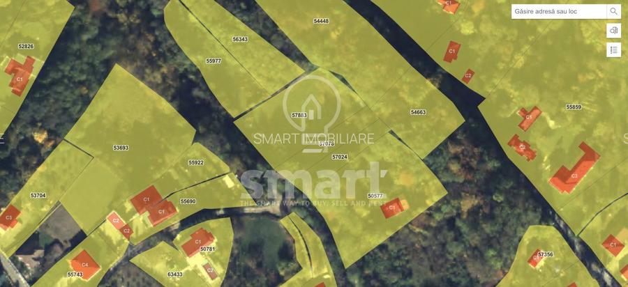 Teren intravilan cu priveliste panoramica 1350mp Feleacu - 3