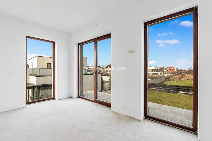 Vilă modernă, 4 dormitoare, Corbeanca, Str. Fermei nr. 6D - 52