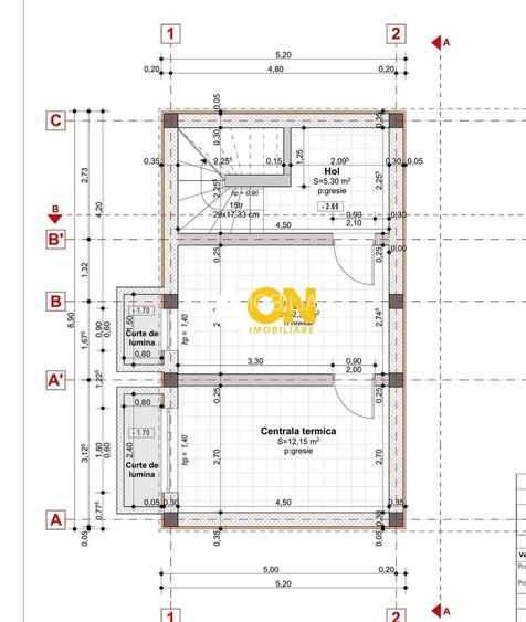 Casa semifinisata, 4 camere, 554 mp teren, Cetate - 16