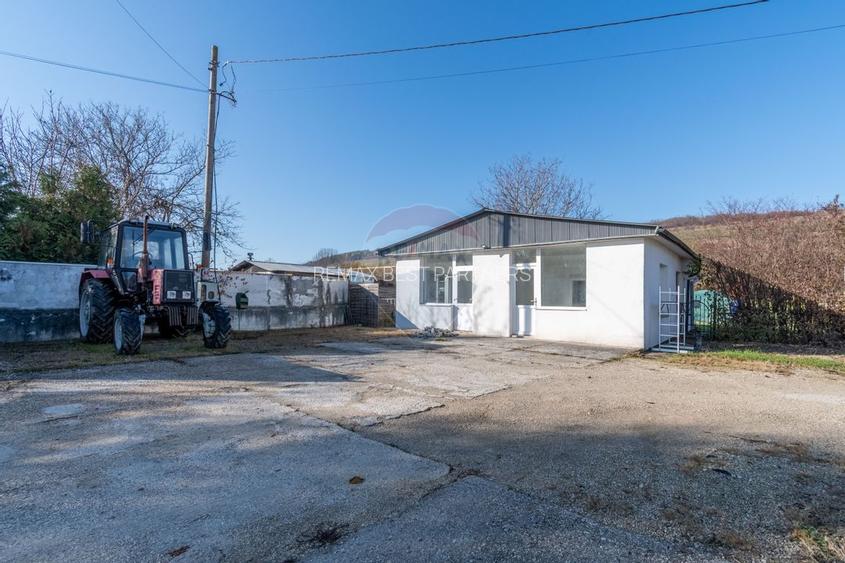 Spatiu de inchiriat Jucu Herghelie, cu toate utilitatile, curent 380V - 9