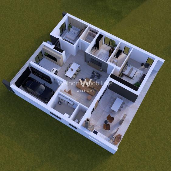 Casa moderna pe un nivel Sura Mica ,Sibiu - 5