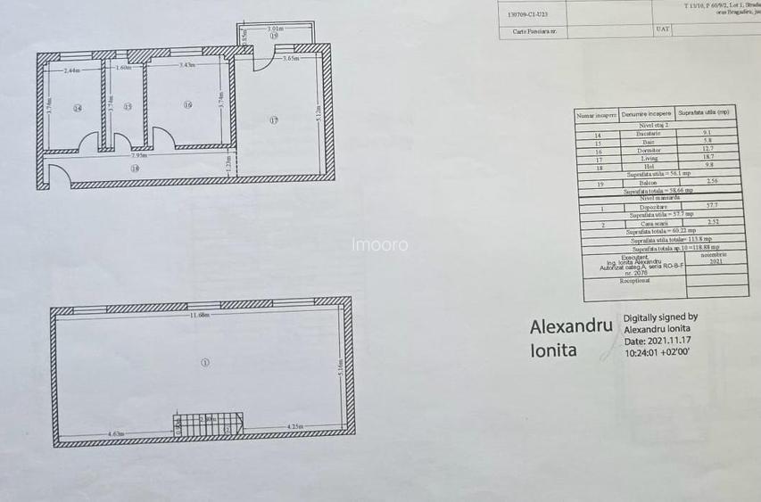 Vânzare ap. 2 camere și mansardă prel Ghencea cartier Latin Bragadiru - 2