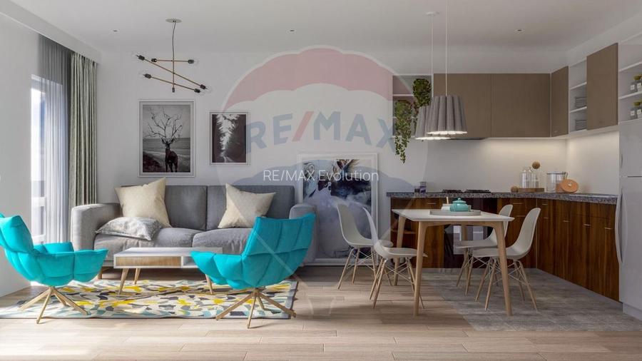 Comision 0% | Apartament cu 2 camere – 59 mp utili | Sânpetru - 14