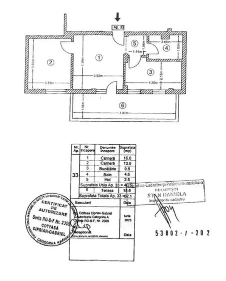 2 camere / utilat si mobilat / loc de parcare  / Th Pallady - 4