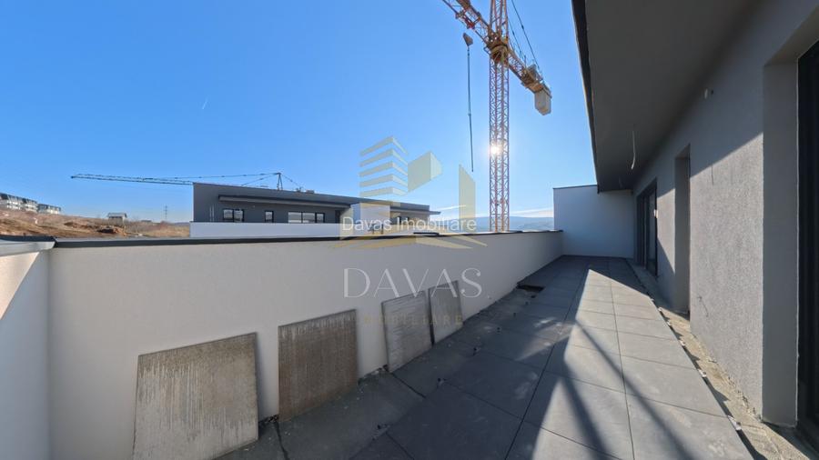 Penthouse de 3 camere semidecomandat - Parcare | Baciu  - 18