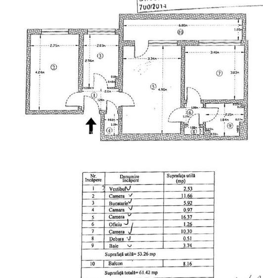 3 camere | renovat complet | Gara de nord - Victoriei - 14