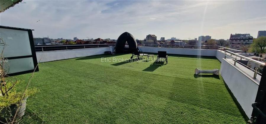 Inchiriere apartament 3 camere, Unirii, Terasa 174 mp, bloc 2018 - 2