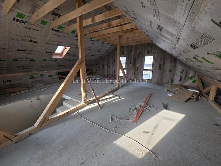 Vila 4 camere + mansarda 47mp,2km de M Râul Doamnei,tva inclus,încălzire pardose - 20