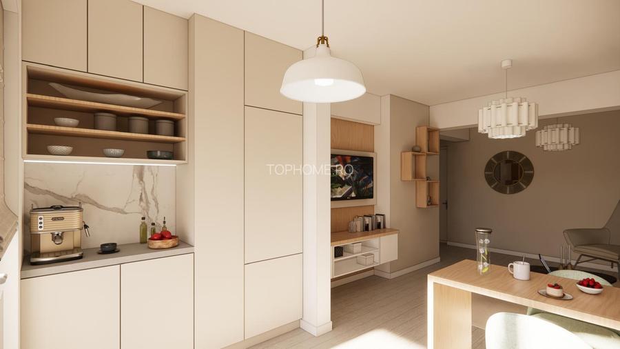 Metrou Berceni 5 min - 2 camere 53 mpu proiect amenjare premium - 3