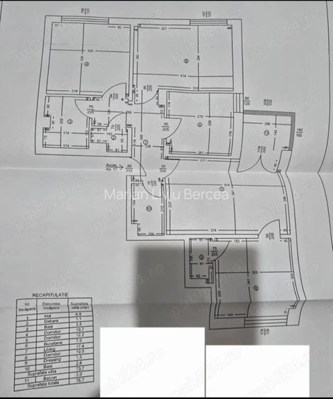 Apartament 4 camere Calea București ,loc de parcare! - 9