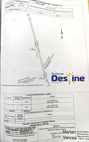 Comision 0% - Teren Primarie Dumesti, 8100 mp, front 13 ml,  - 4