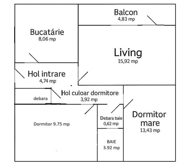 Vanzare apartament 3 camere Nicolae Grigorescu parc IOR Piata Ambrozie - 6