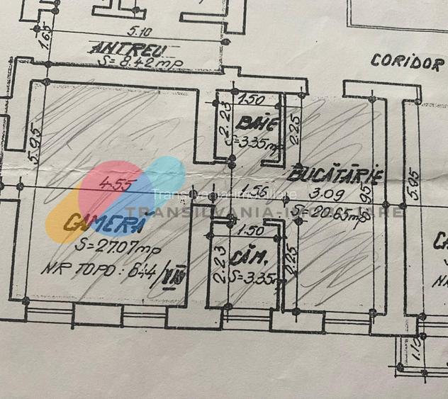 Apartament/Spatiu 2 camere, 51 mp, Str. Eroilor – Vedere la Catedrala - 7