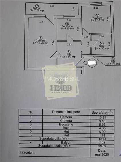 Apartament 2 camere 43mp decomandat | renovat | la cheie | zona Rahovei - 6