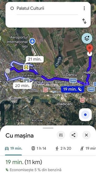 Teren intravilan de vanzare la 11 km de Palatul Culturii Iasi - 5