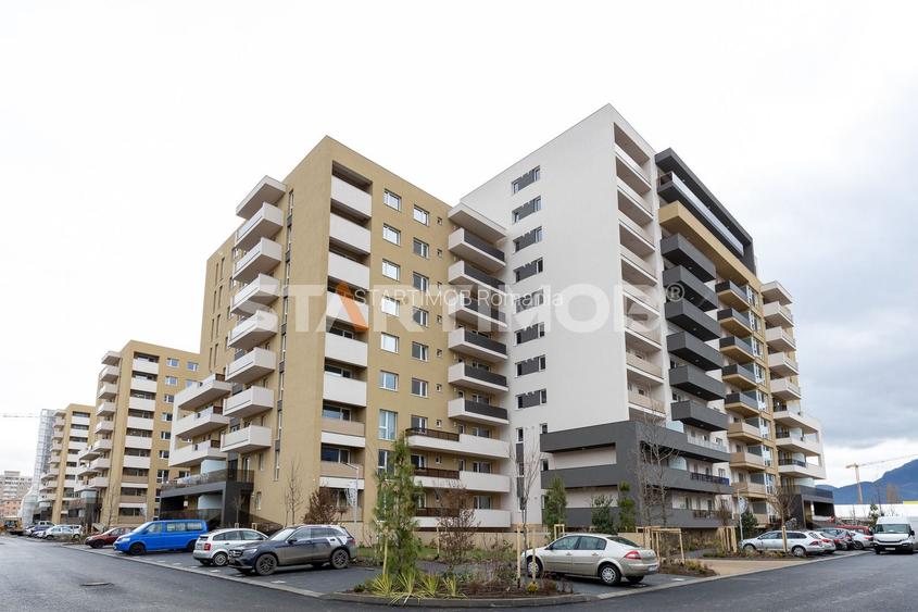 Apartament mobilat  3 camere Urban Plaza cu parcare - 9
