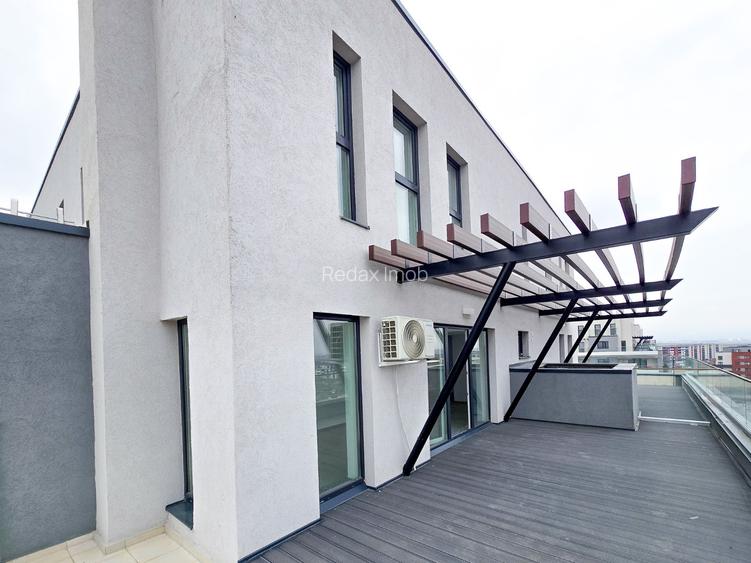 Penthouse pe 2 etaje cu terasa mare, finalizat, Avantgarden - 8