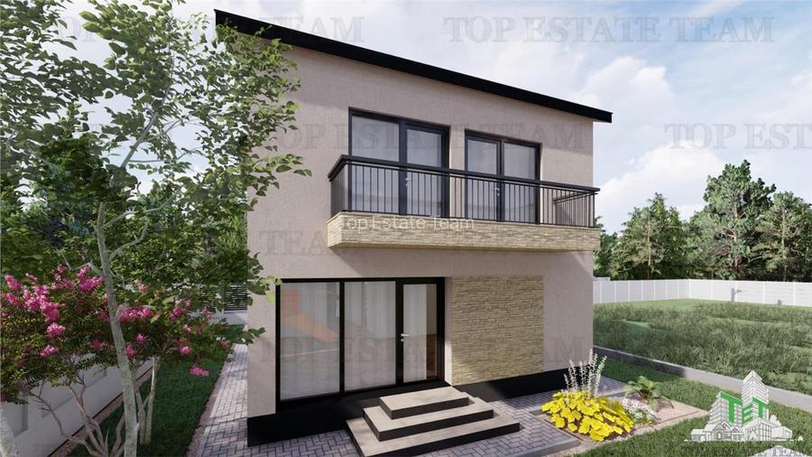 Vila pe stil modern, individuala cu 4 camere , 3 bai , Living , terasa,incalzilr - 7