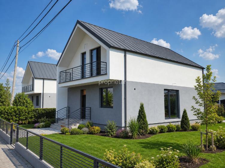 Direct proprietar vand casa pasiva in complex Bavaria Park, Balotesti, ILFOV - 2